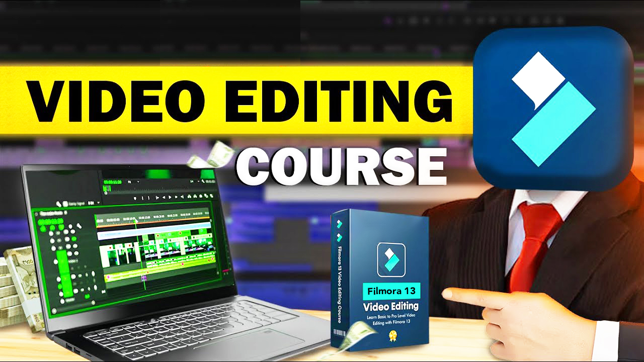 Complete Filmora 13 Best Video Editing Course with Live Projects